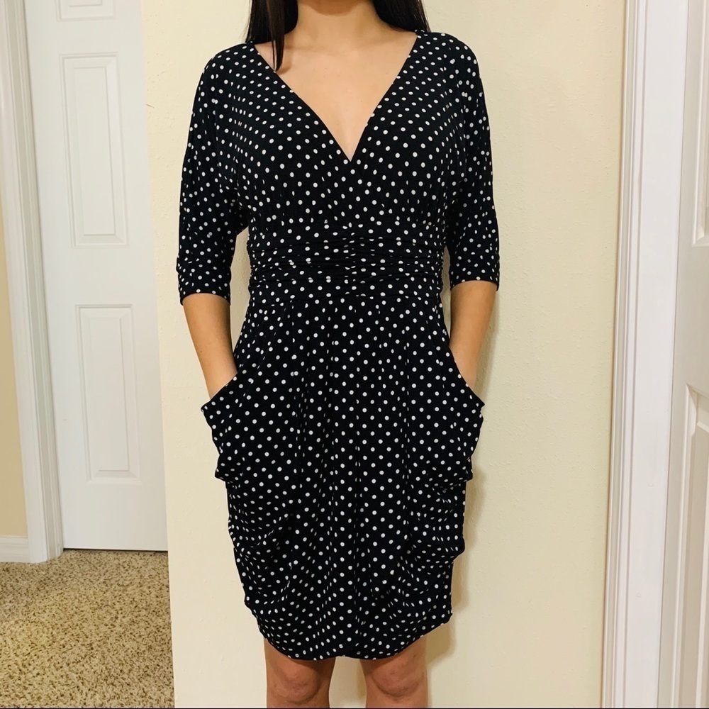 3 FOR $18/ B-SMART*polka dots dress
